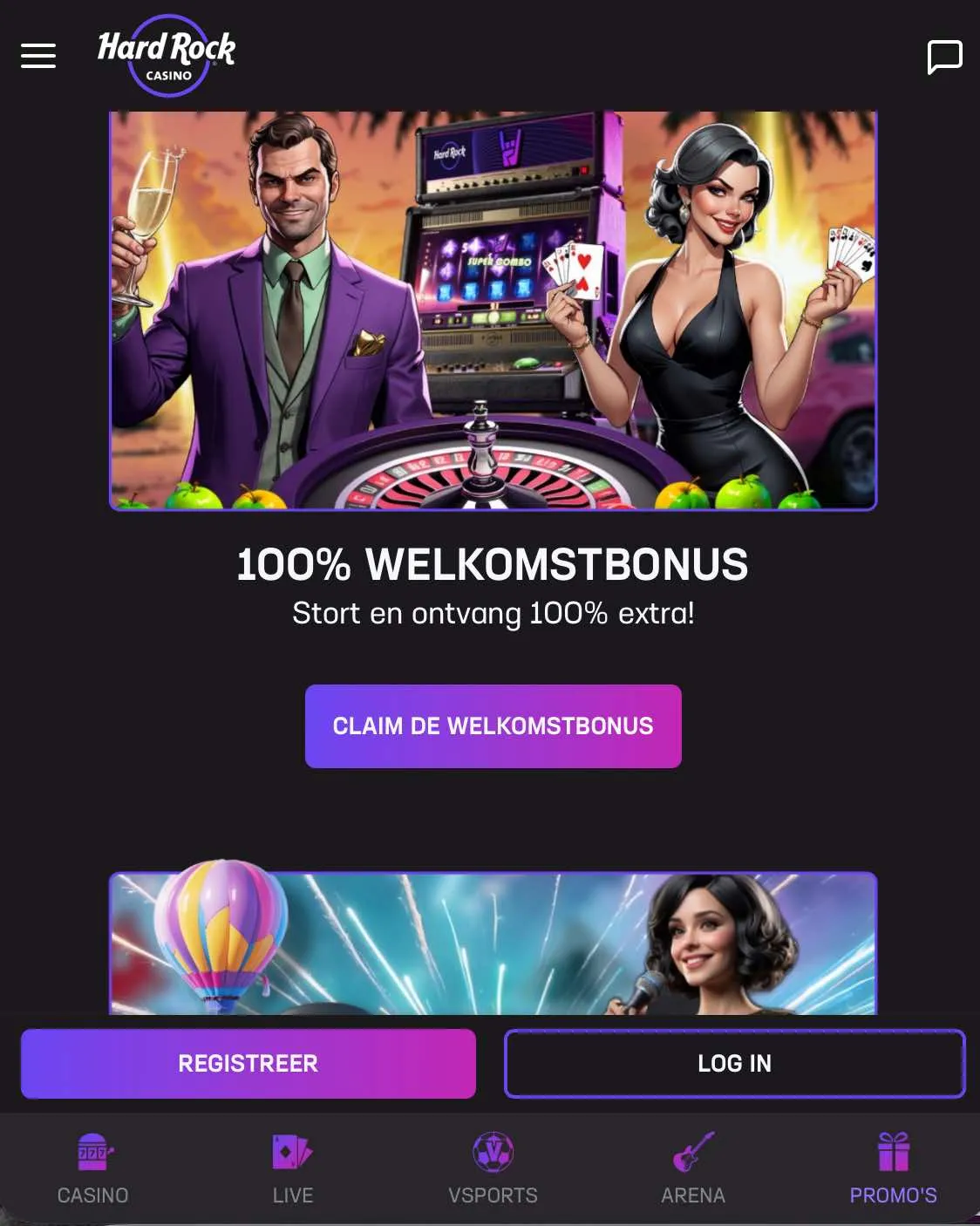 Hardrock Casino Bonus
